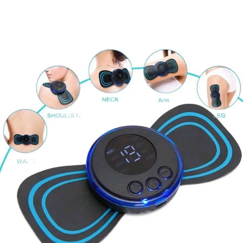 EMS Electric Neck Massager with Remote Control