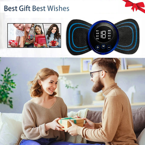 EMS Electric Neck Massager with Remote Control